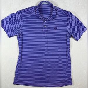Holderness & Bourne Large Trim Fit Camargo Golf Club Indian Hill Ohio Polo Shirt